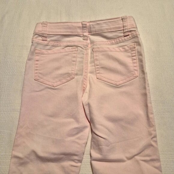 Cat & Jack girls size 6 pink jeggings 2 zippered pockets, stretchy, VGUC - Picture 4 of 7